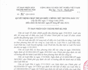chấp thuận